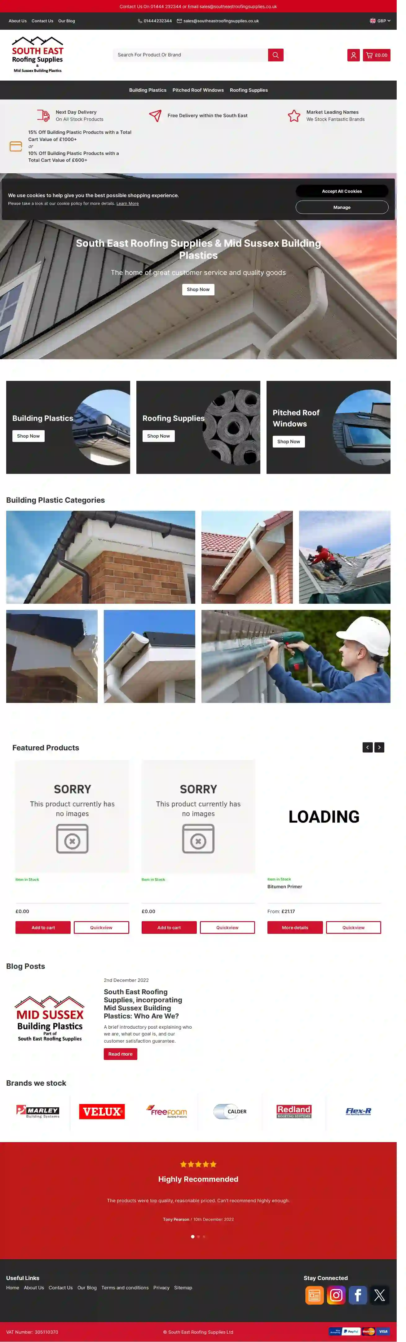 South East Roofing Supplies & Mid Sussex Building Plastics