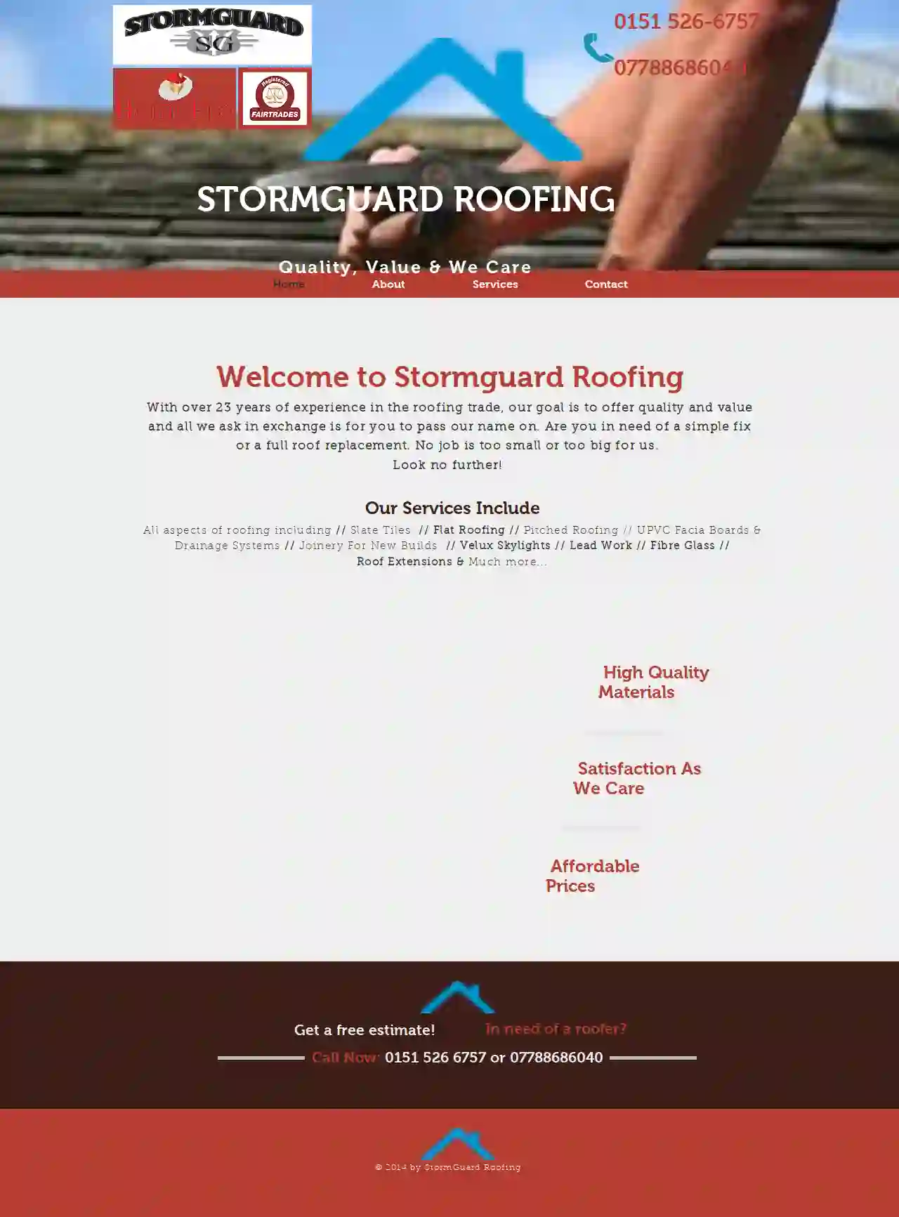 Stormguard roofing