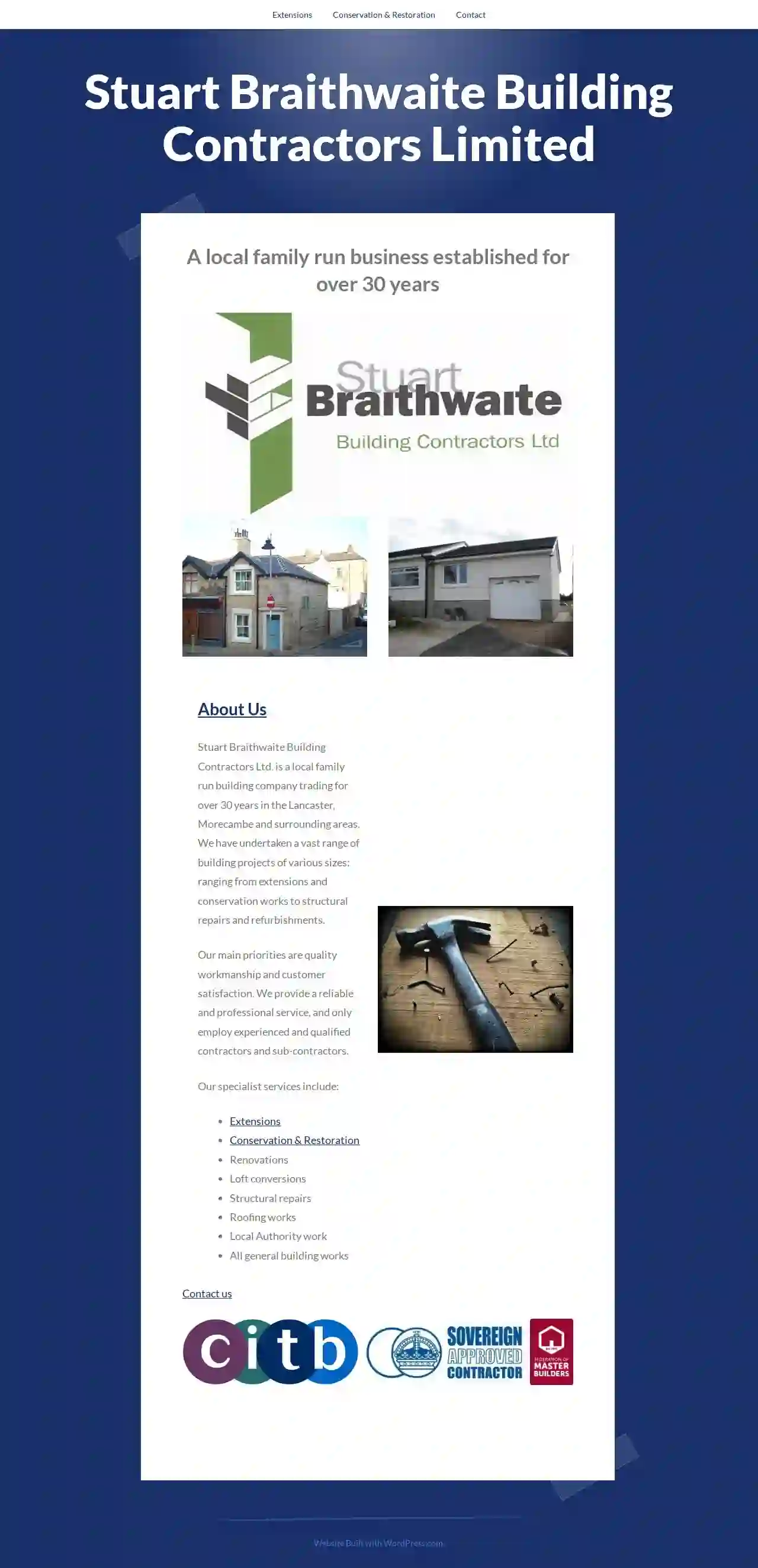 Braithwaite Stuart Building Contractors Ltd