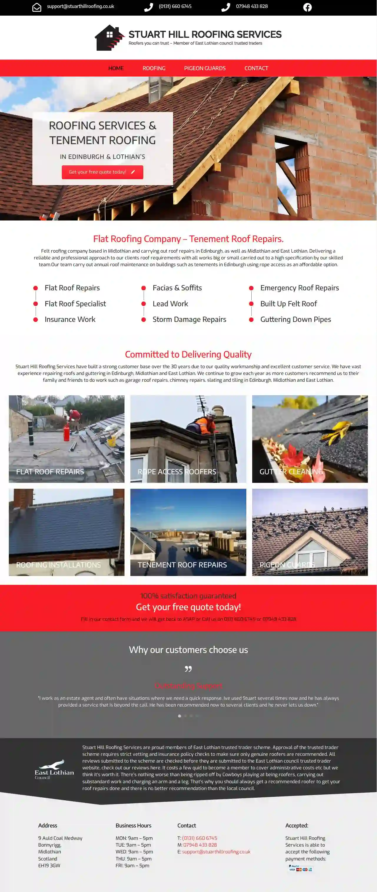 Stuart Hill Roofing Services