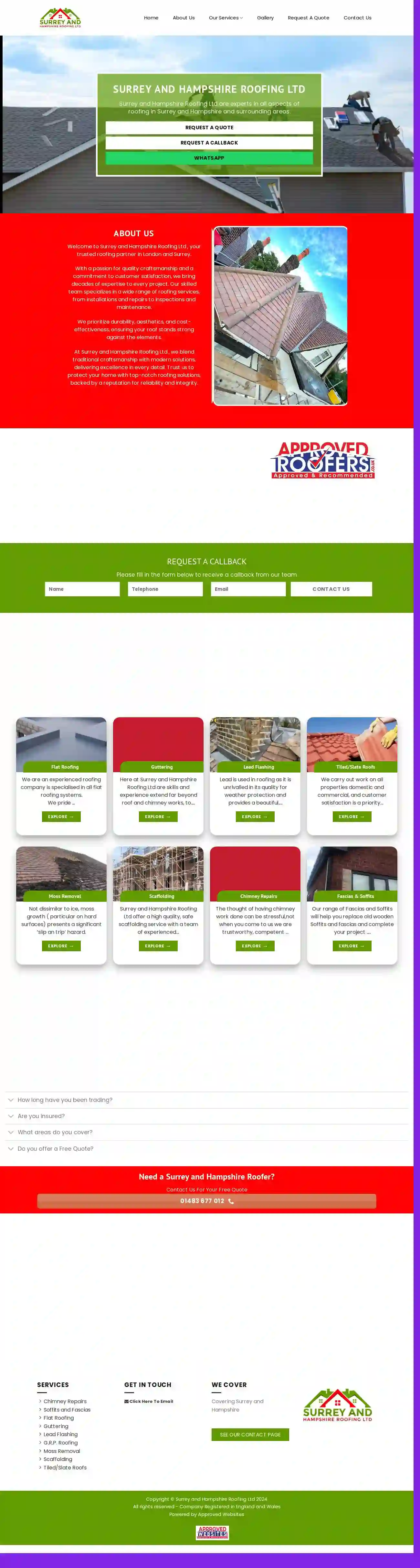 Surrey & Hampshire Roofing Ltd