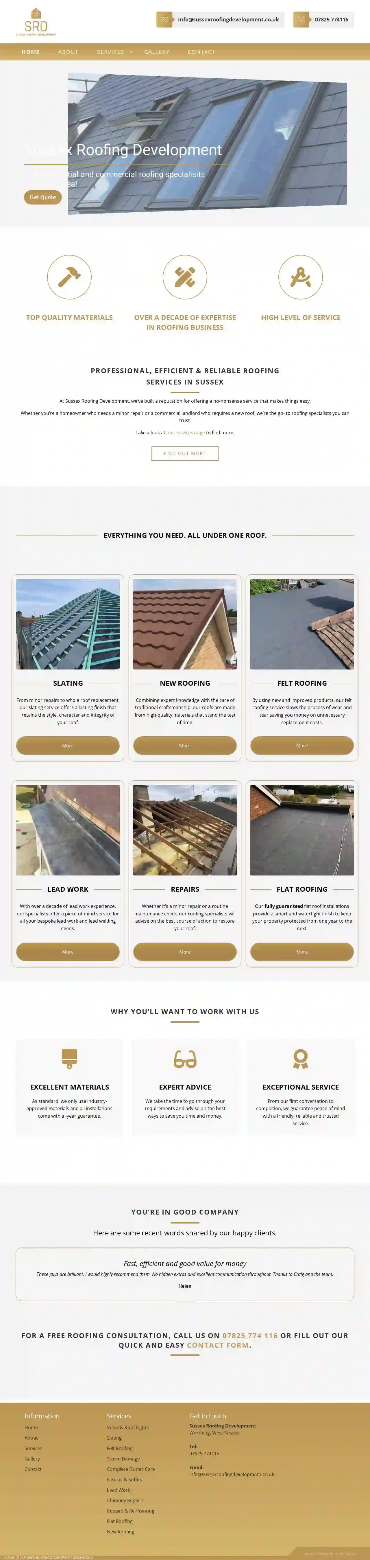 Sussex Roofing Development