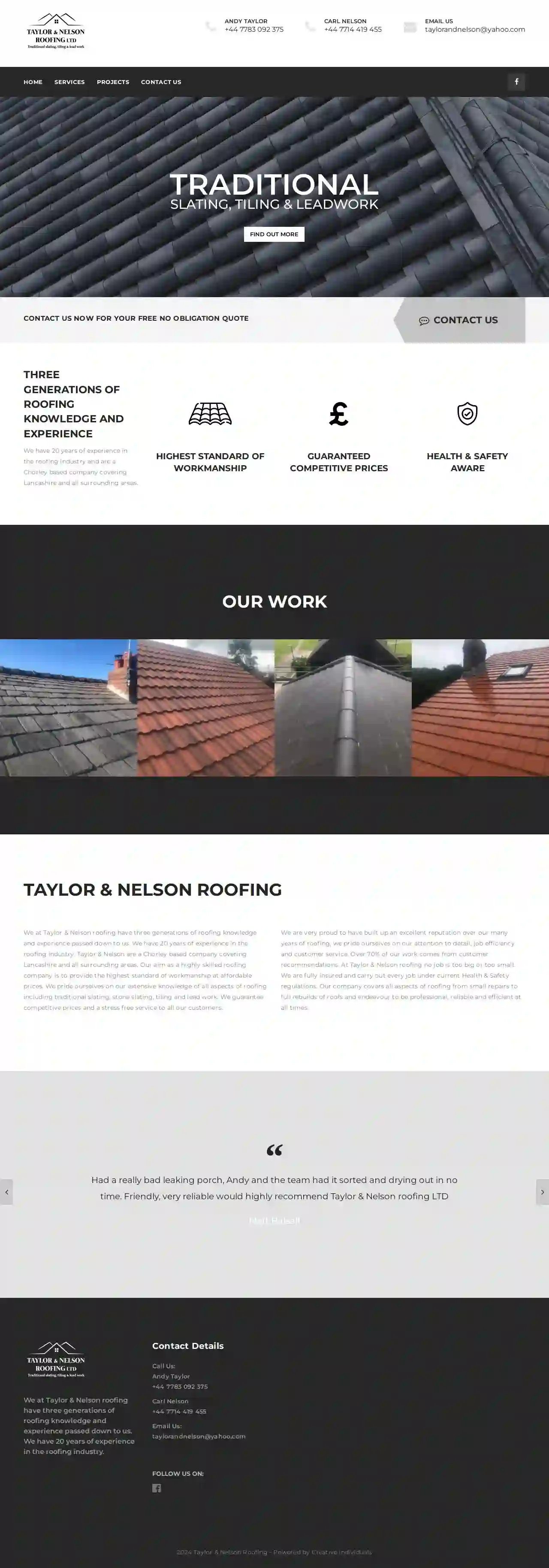 Taylor & Nelson roofing ltd