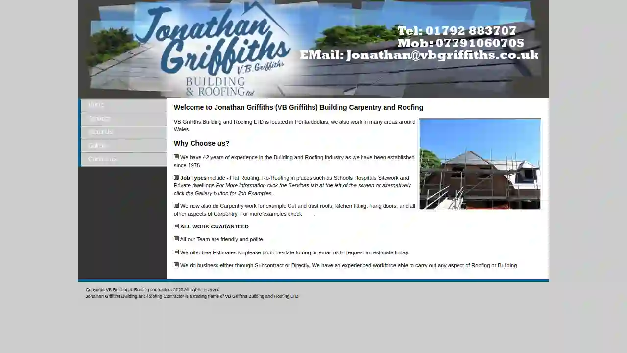 VB Griffiths Building and Roofing Ltd