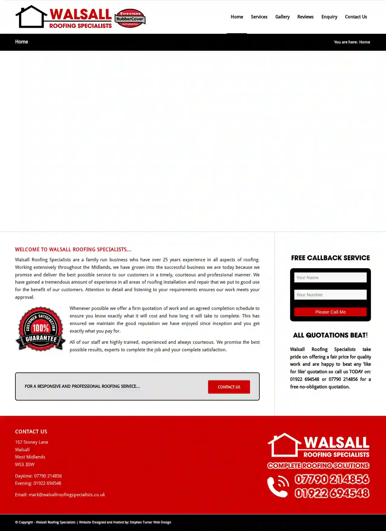 Walsall Roofing Specialists