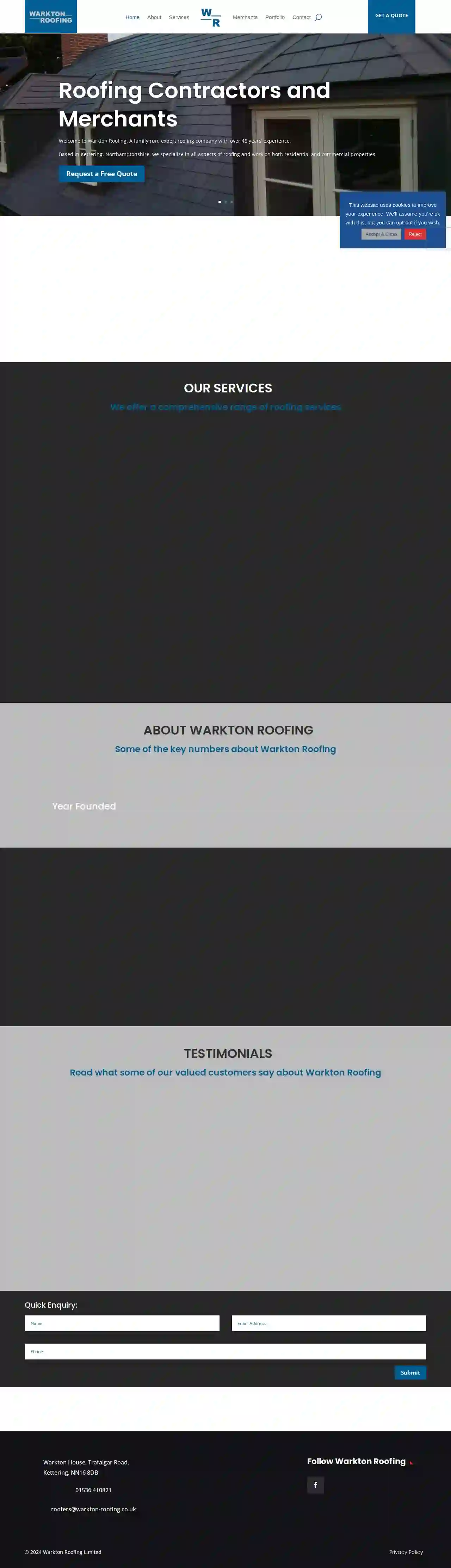 Warkton Roofing Co Ltd