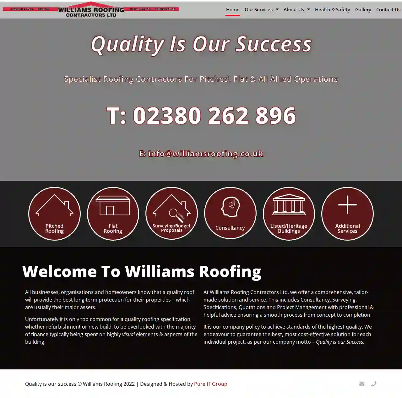 Williams Roofing Contractors Ltd