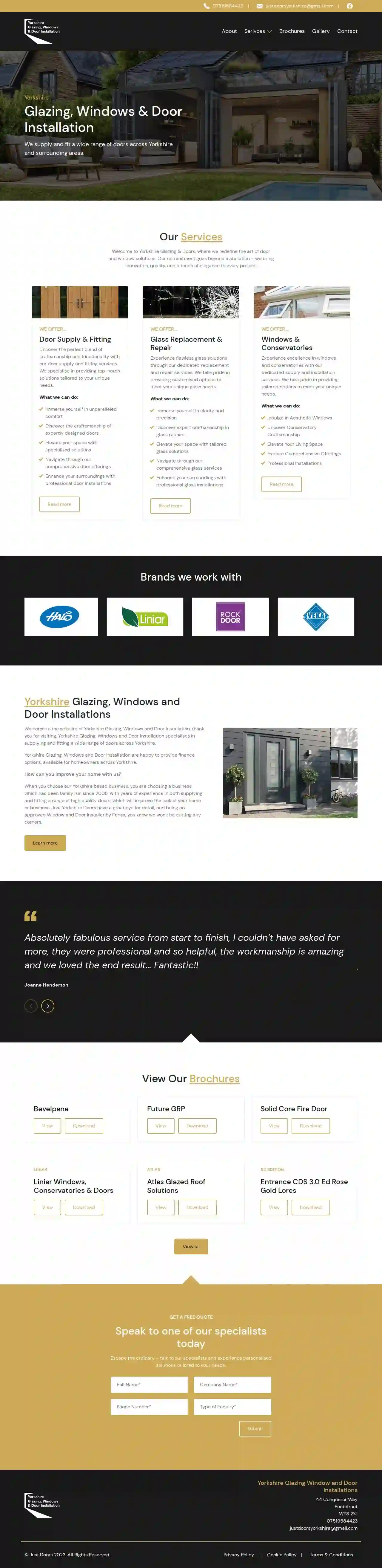 Yorkshire Glazing, Windows And Door Installations